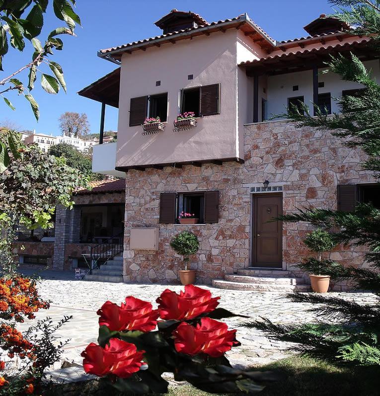 Klio Guesthouse Портария Экстерьер фото